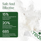 Create Creatine Monohydrate Powder Unflavored - 30 Packs - image 5