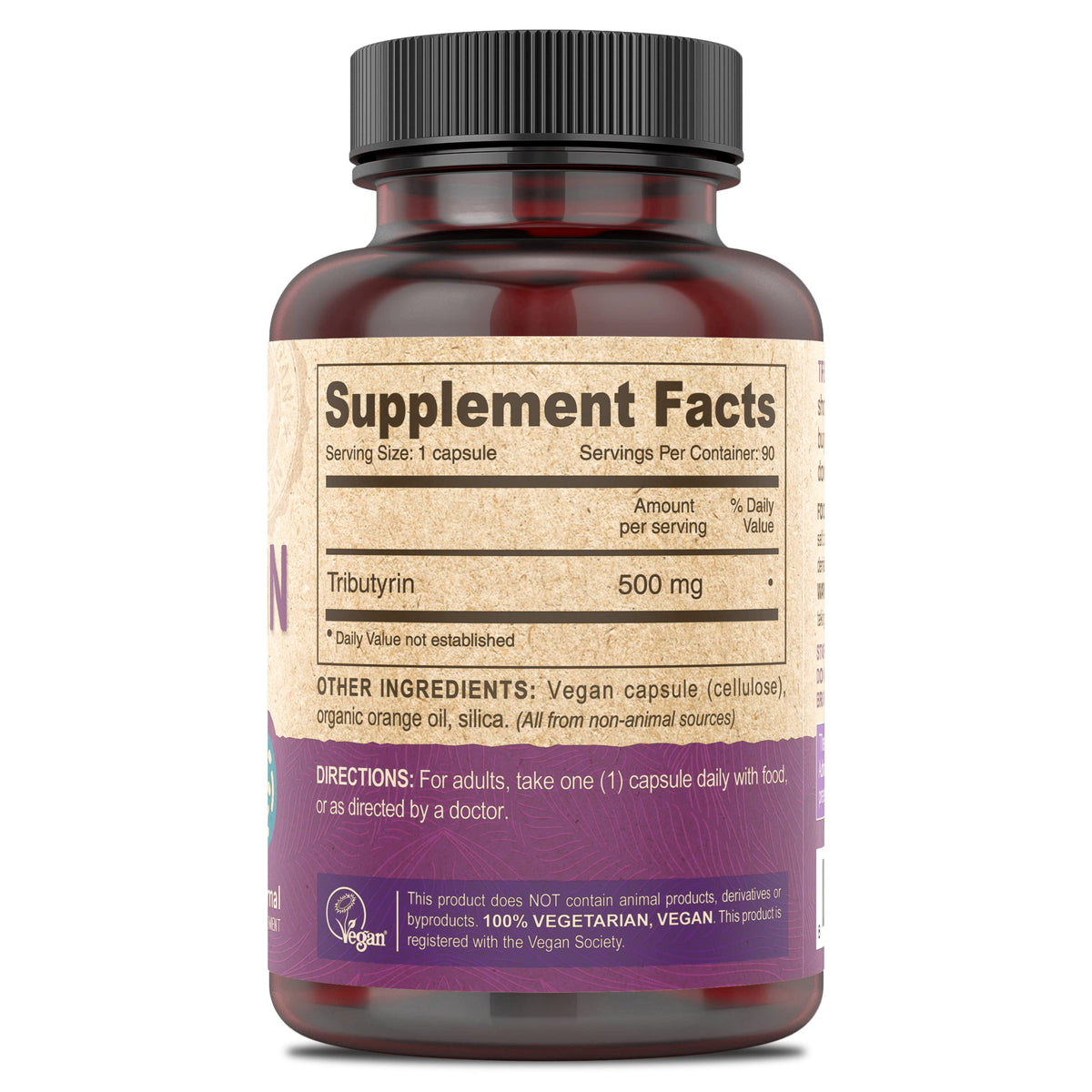 DEVA Vegan Tributyrin Supplement