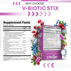Clean Nutraceuticals Vaginal Probiotics with Cranberry & D-Mannose - 20 Stix - image 4