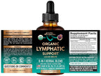 NUTRAHARMONY USDA Organic Lymphatic Drainage Supplement - Echinacea