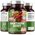 Number One Nutrition Hawthorn Berry Extract 665mg - 120 Capsules