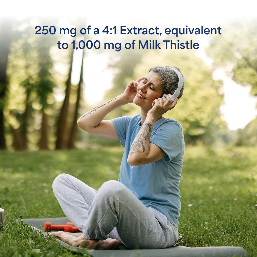 Puritan's Pride Milk Thistle Silymarin 4:1 Extract 250mg - 360 Softgels - image 4