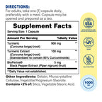 Vitamin World Turmeric Curcumin 1000 mg - 60 Capsules - image 2