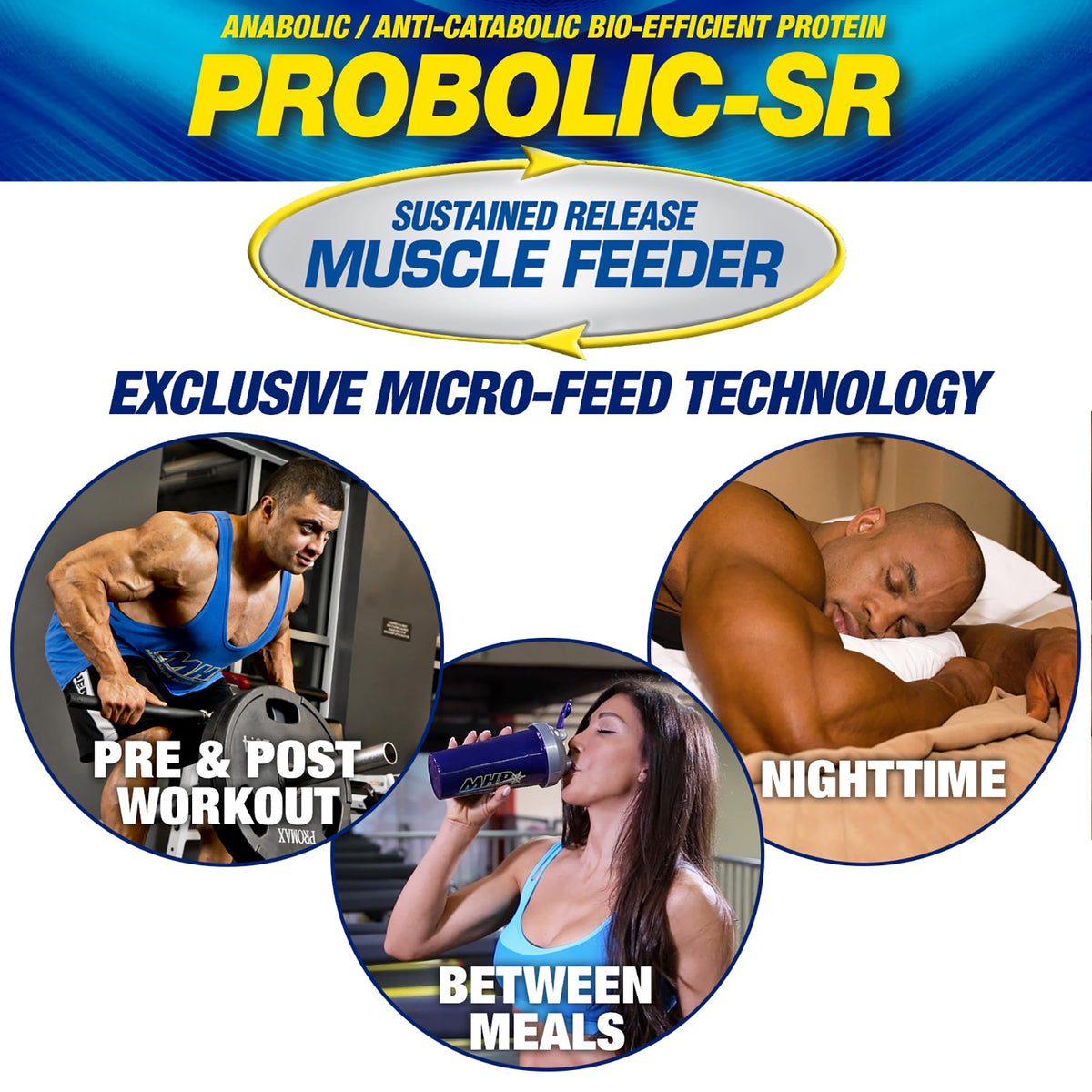Maximum Human Performance Probolic-SR Sustained Release Protein Powder