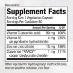 EquiLife Balanced Zinc Supplement with Copper 15mg - 60 Capsules - image 2
