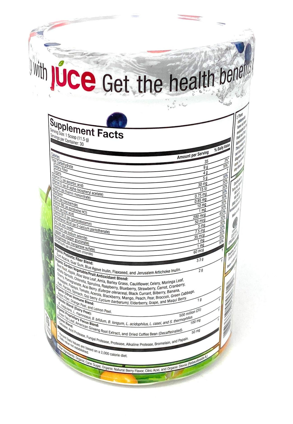 Terra Kai Organics Juce Super Fruit and Veggie Blend Powder - 12.2 oz - image 2