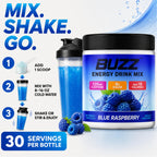 Morning Buzz Energy Drink Powder - Energy Boost Drink Mix