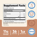 Nutricost Grass-Fed Collagen Powder 1LB (454 G) - Pure Grass Fed