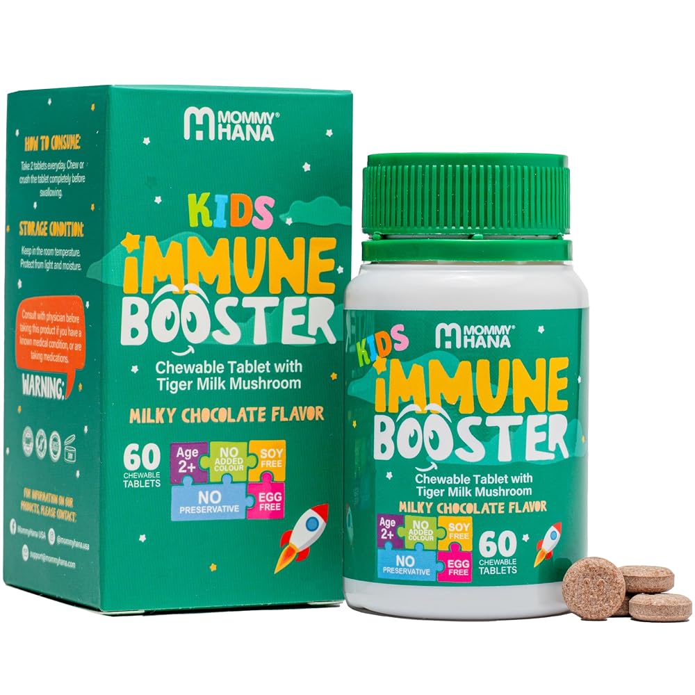 MOMMY HANA Immune Support Supplement for Kids - 60 Chewables