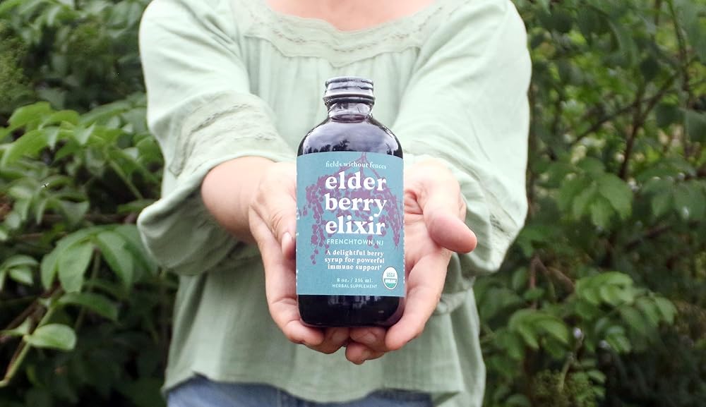 Fields Without Fences Elderberry Elixir Immune Support - 4 fl oz - image 6