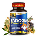 VEGATOT 7 in 1 Fadogia Tongkat Ali Maca Root Capsules - 90 Count