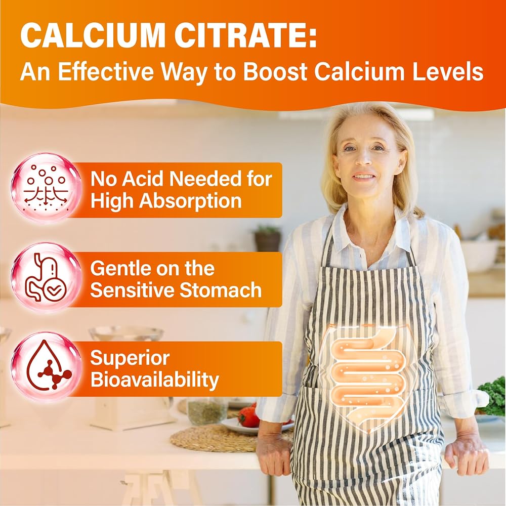 Edmmyliy Calcium Citrate Supplement Gummies - 120 Count - image 4