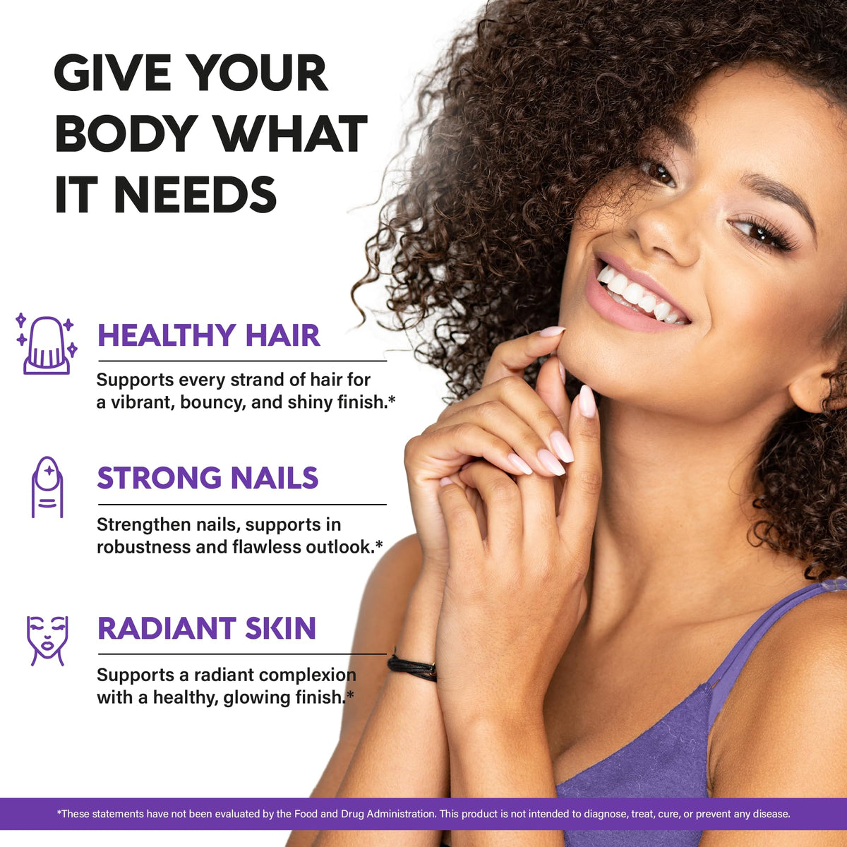NUTRAHARMONY Liquid Biotin & Collagen 60