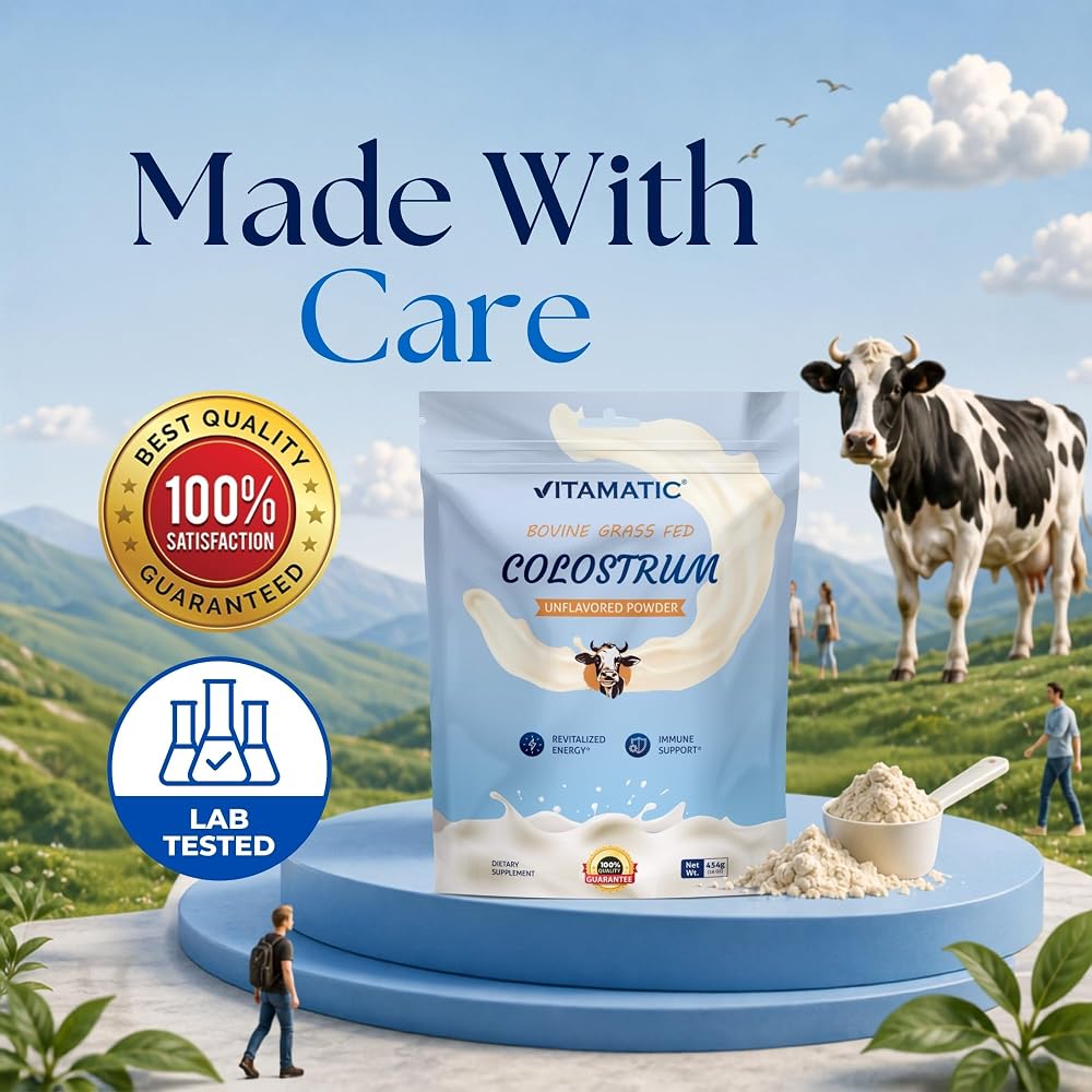 Vitamatic Bovine Colostrum 30% IgG Powder - 454g - image 8