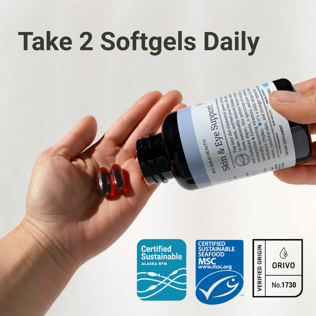 BIG BOLD HEALTH Omega-3 Complex Softgels Skin & Eye Support - 60 Softgels - image 7