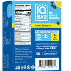 IQBAR av2024-IQBAR-blueberry keto bars vegan low sugar ounces pack