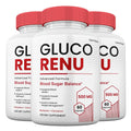 Gold Nutra GlucoRenu Capsules All Natural Supplement - 3 Pack