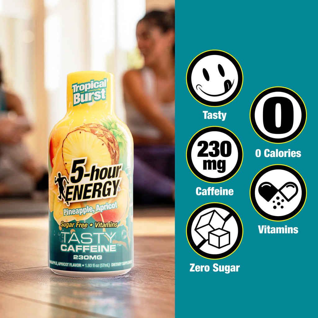 5-hour ENERGY Tropical Burst Extra Strength Energy Shot - 30 Count - image 6