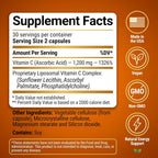 Sundhed Natural Pure Liposomal Vitamin C - 1200mg Immune System - image 10