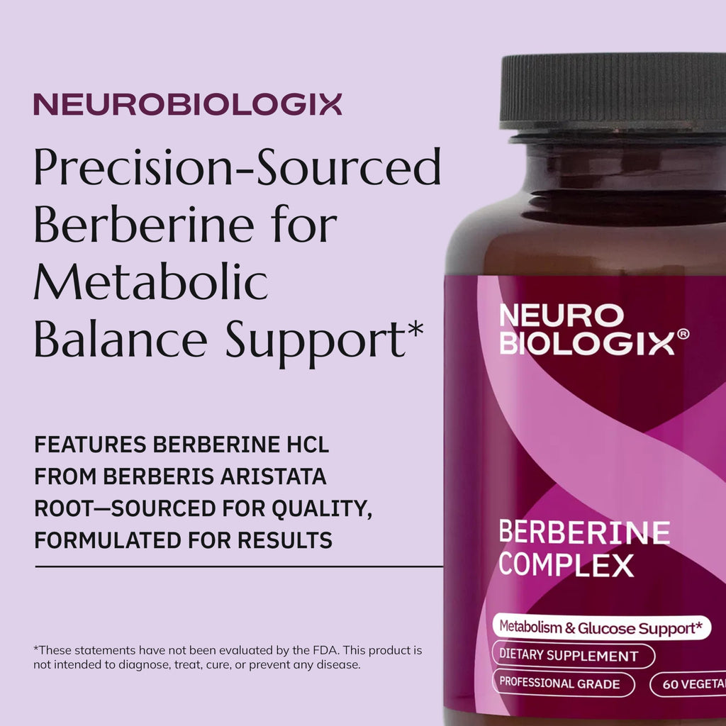 Neurobiologix Berberine Complex, Blood Sugar Support, 60 Capsules - image 5