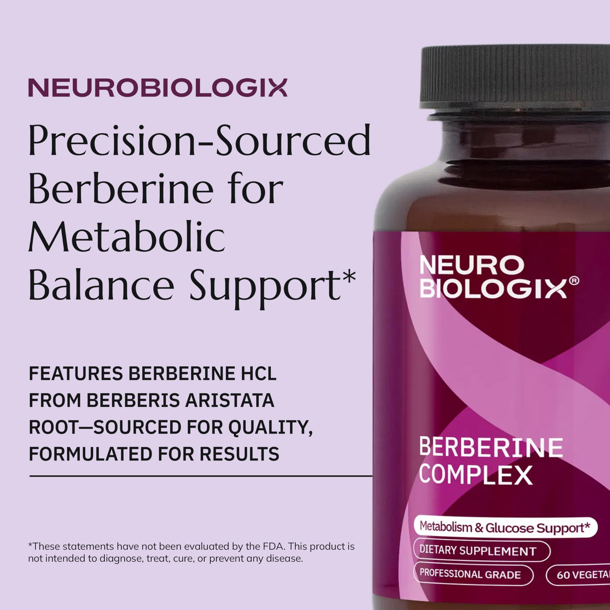 Neurobiologix Berberine Complex, Blood Sugar Support, 60 Capsules - image 5