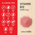 NatureWise Vitamin B12 3000 mcg Extra Strength - 60 Softgels - image 6