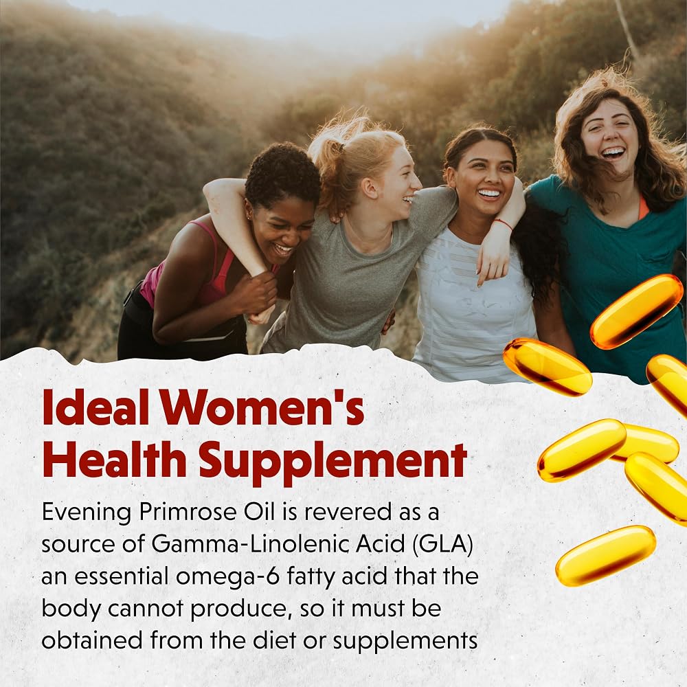 Barlean's Evening Primrose Oil Softgels with GLA - 60 Softgels - image 4