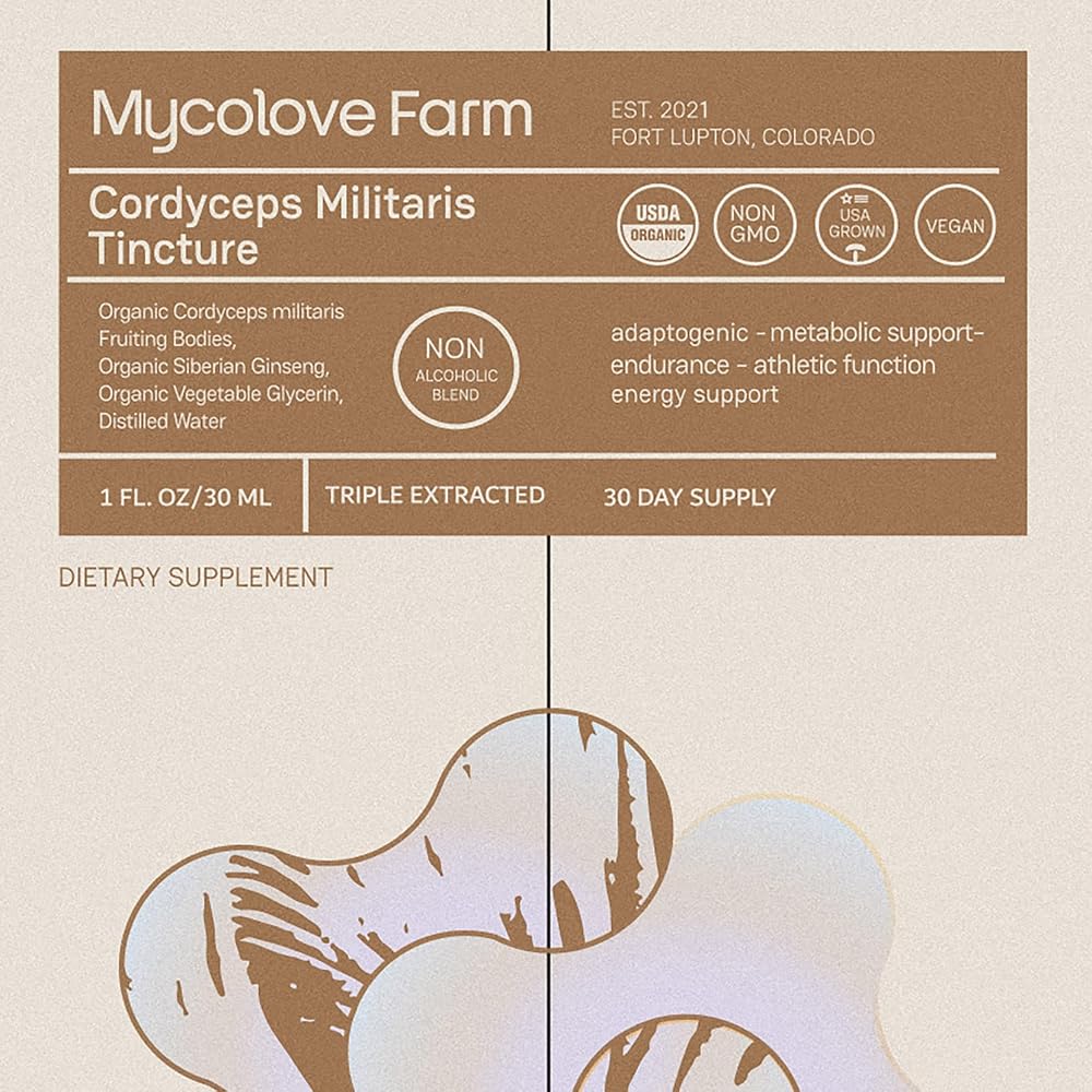 Mycolove Farm Organic Mushroom Tincture