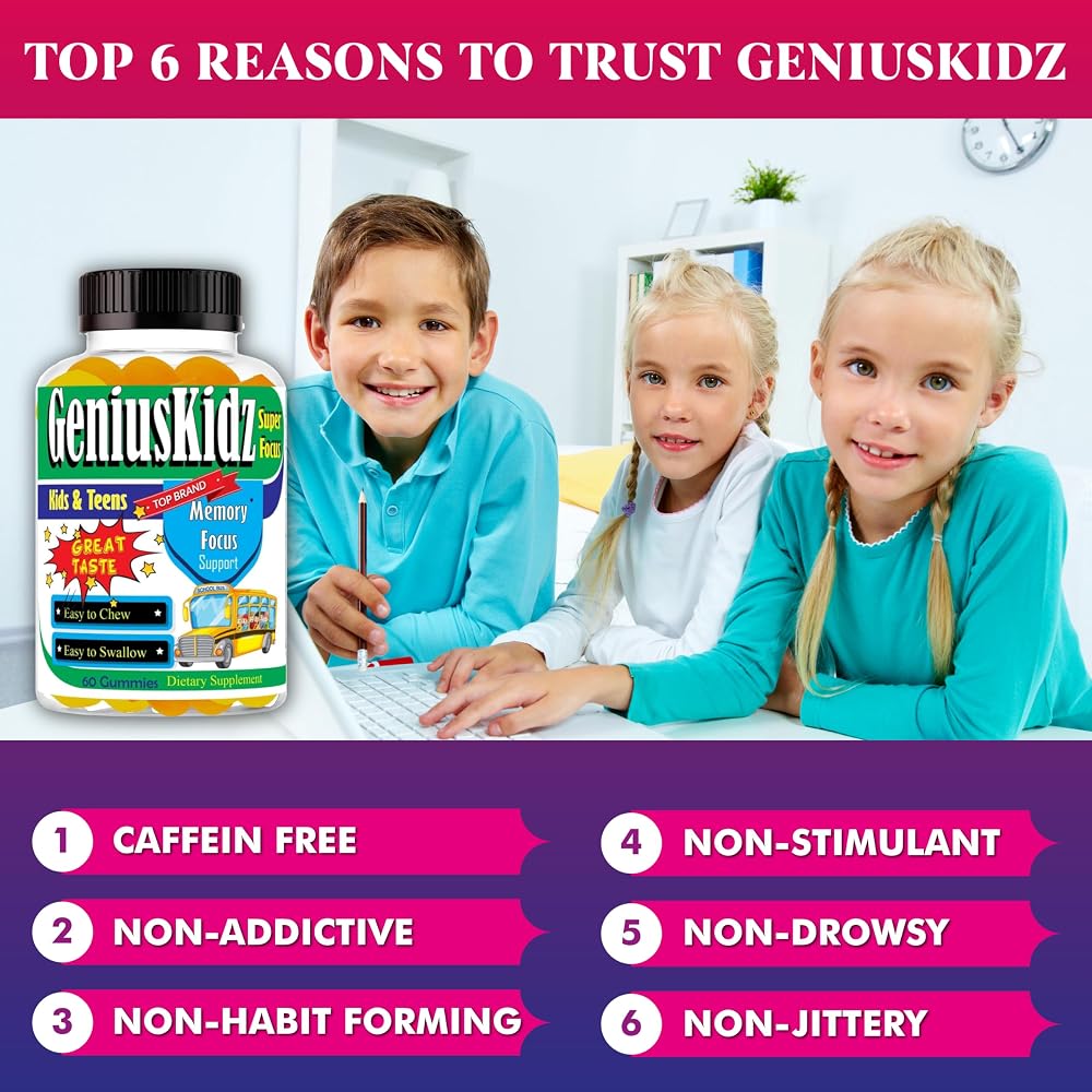 Celebrity Lifestyle Product Brain Support Omega 3 DHA Gummies for Kids - image 5