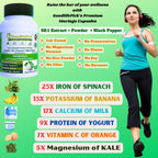GoodlifePick Premium Moringa Capsules with Black Pepper