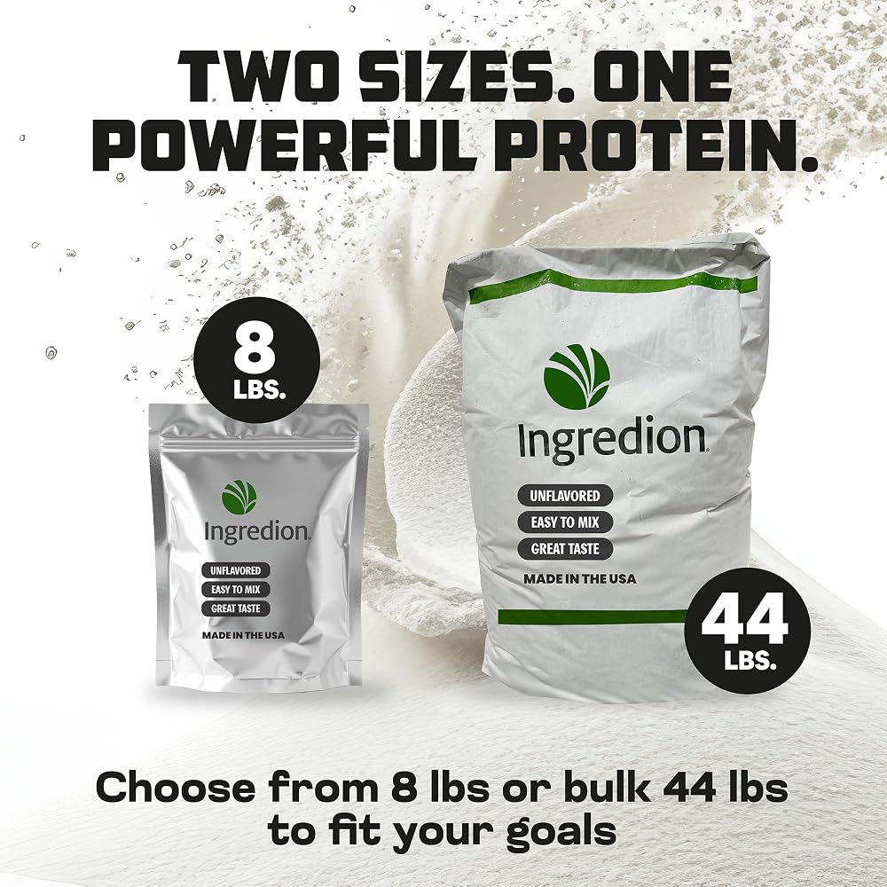 Generic Pea Protein Isolate Powder Non-GMO - 8 lb - image 6