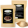 VedaZest Organic Licorice Root Sticks 100% Pure - 100g