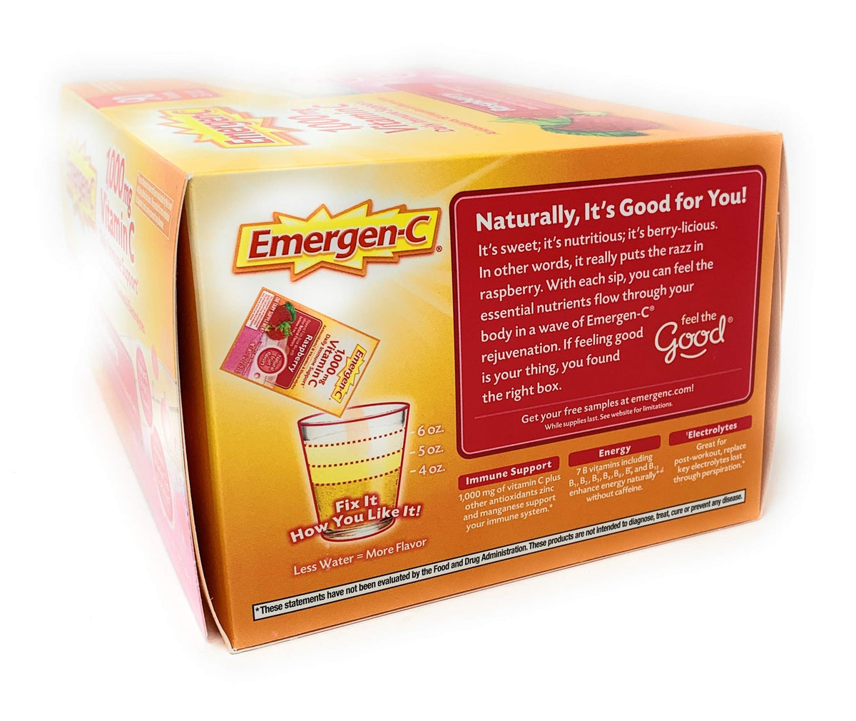 Emergen-C Vitamin C 1000mg Immune Support Powder - 90 Packets - image 4