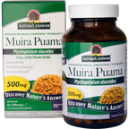 Nature's Answer Muira Puama 500 mg - 90 Vegetarian Capsules