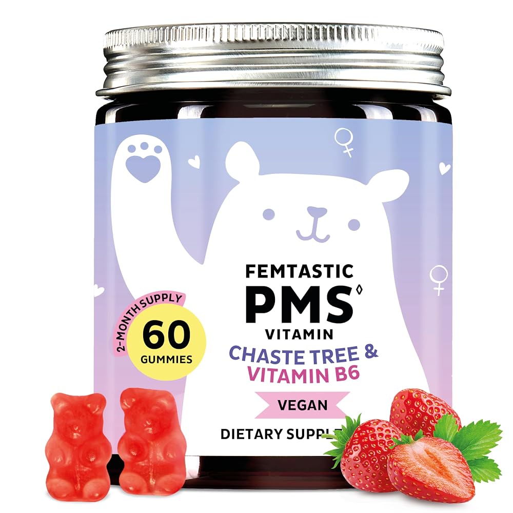 Bears with Benefits PMS Support Gummies with Vitamin B6 & Lemon Balm