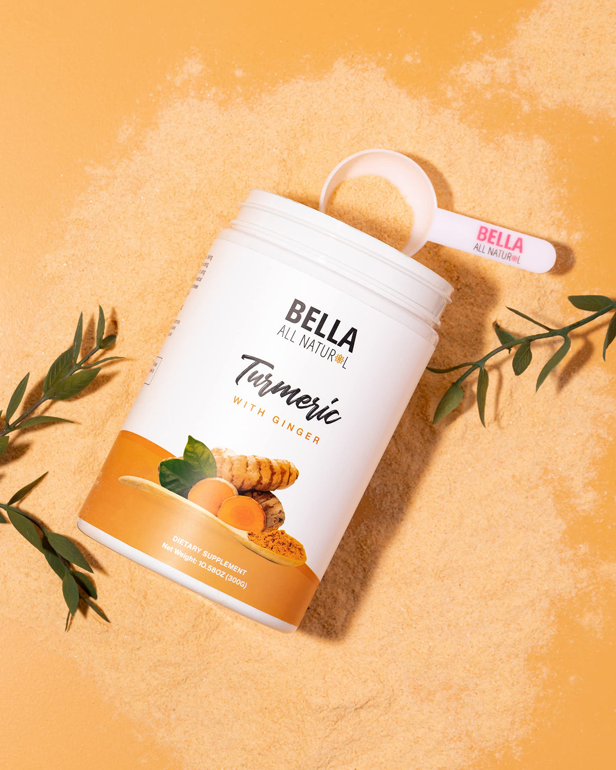 Bella All Natural Turmeric and Ginger Powder - 300g - image 3