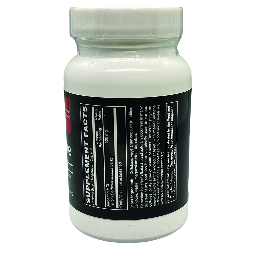 TOUGH-N-TONE Berberine HCL 500mg Capsules - 60 Count - image 2