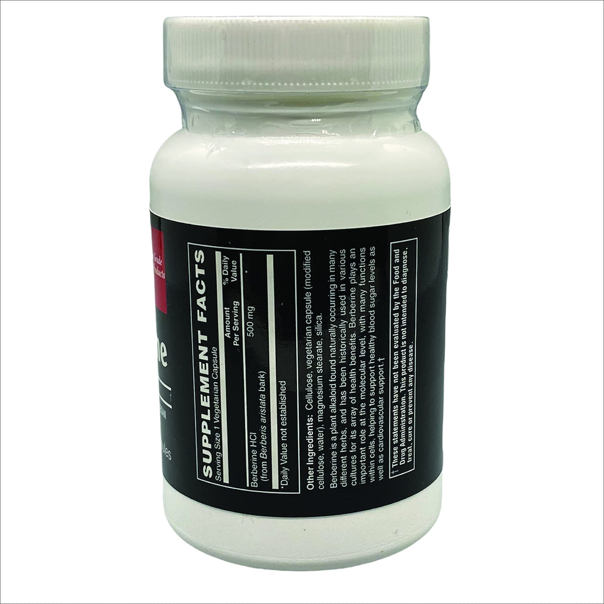 TOUGH-N-TONE Berberine HCL 500mg Capsules - 60 Count - image 2
