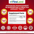 FineLand Cranberry Extract 60:1 Urinary Tract Health - 100 Capsules - image 2