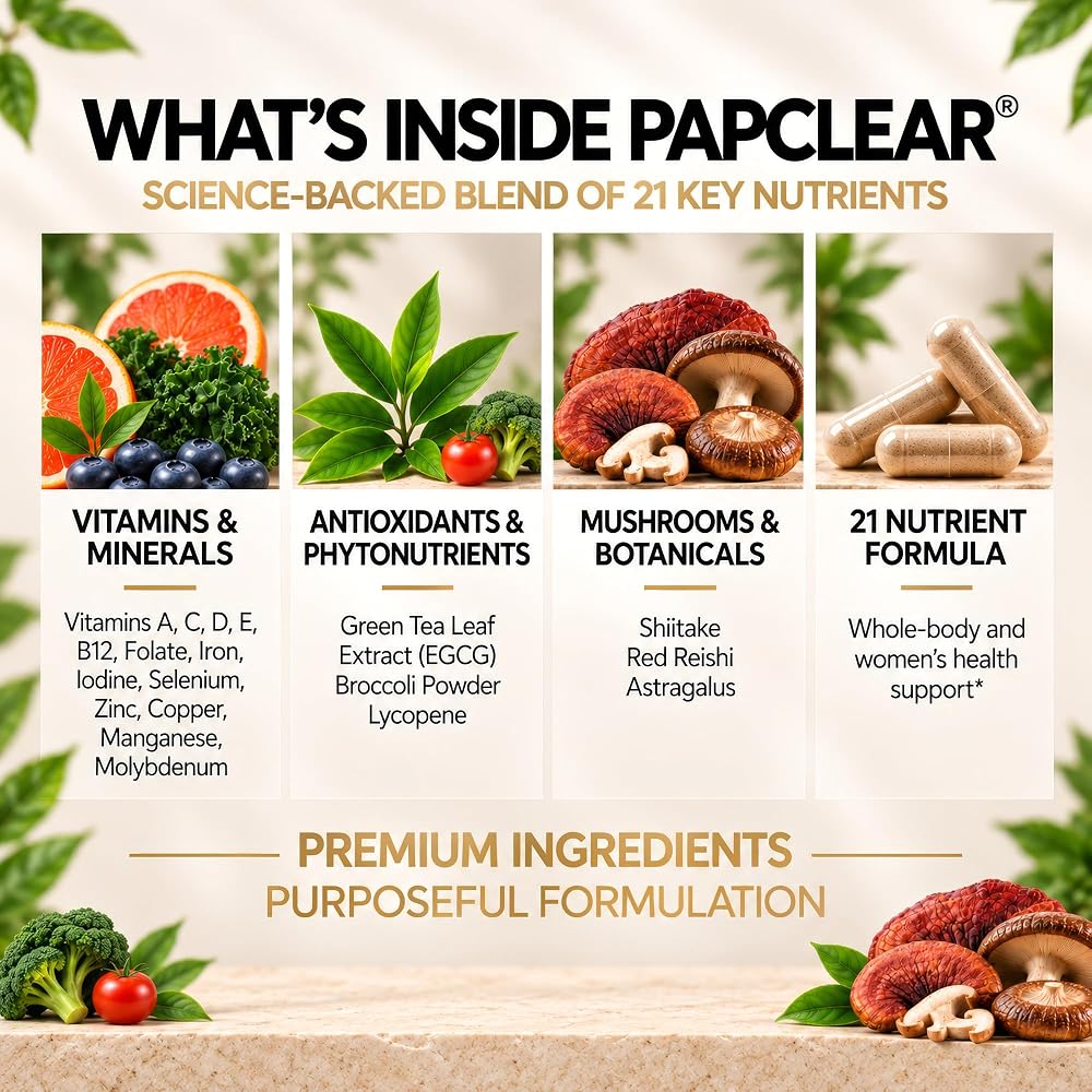 HPD Rx PAPCLEAR OB/GYN Formulated Immune Support Supplement