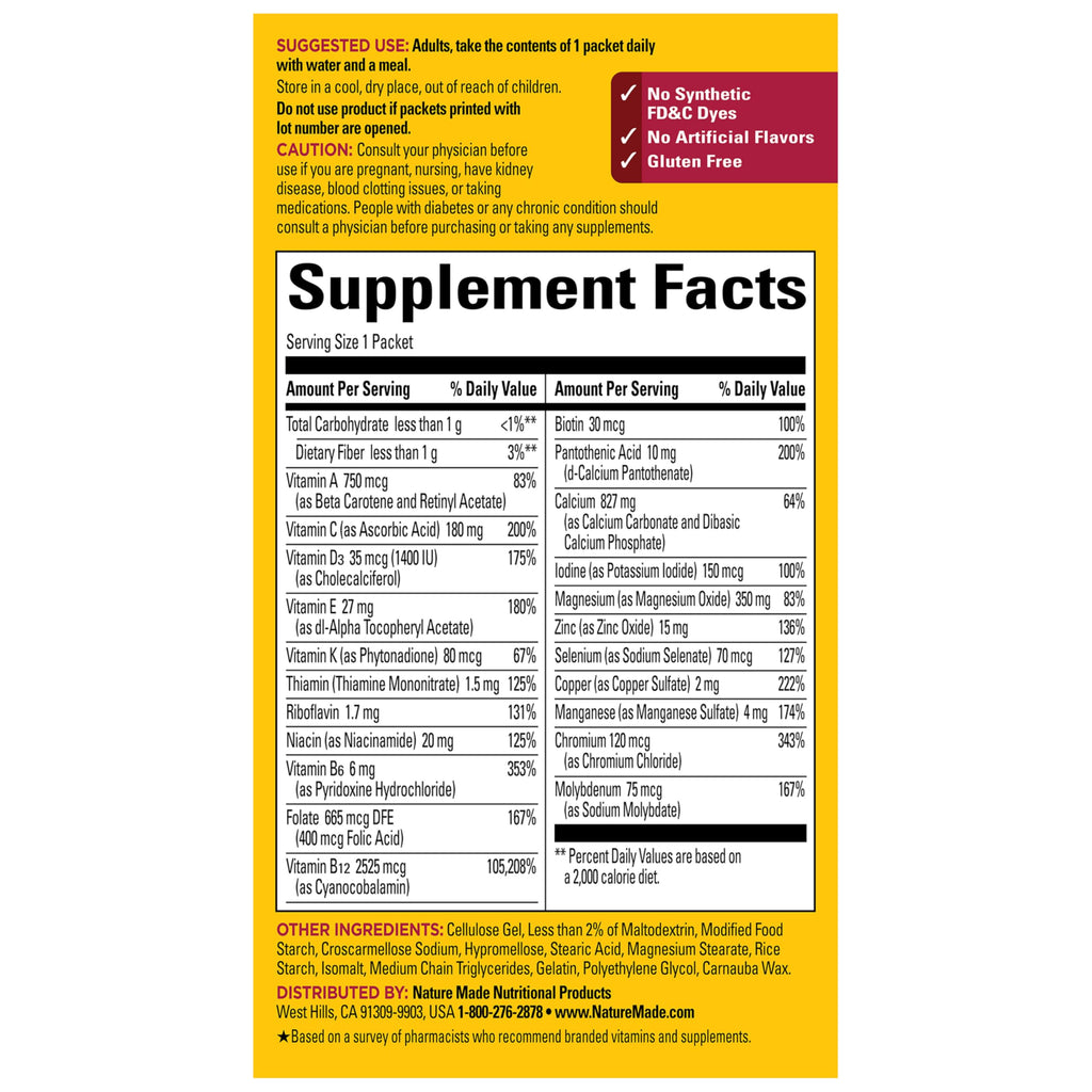 Nature Made GLP-1 Companion Health Pack - 30 Packets - image 6