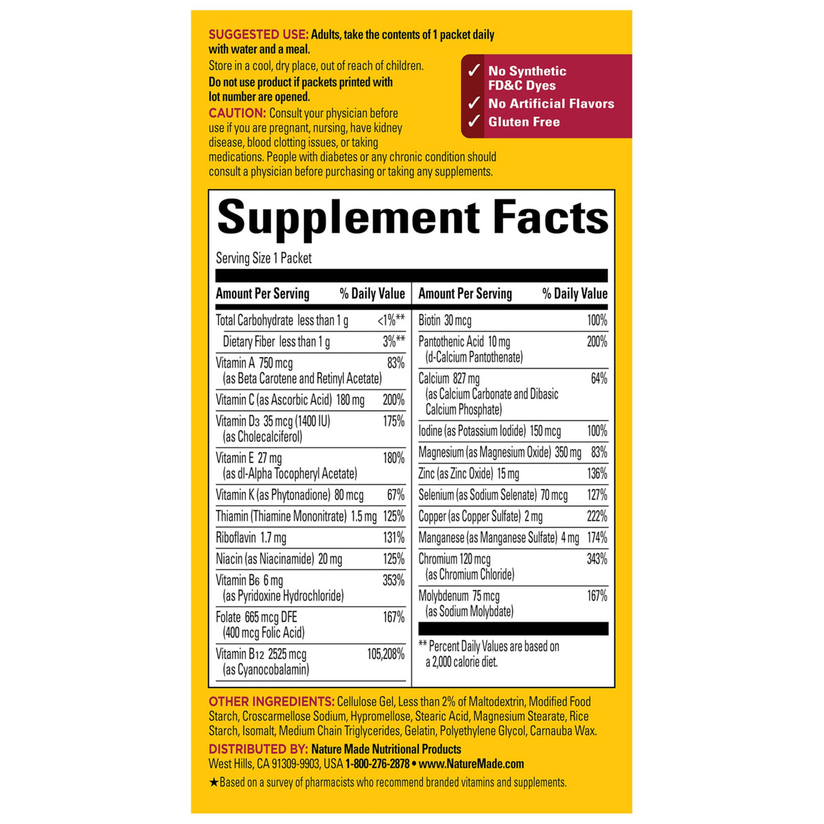 Nature Made GLP-1 Companion Health Pack - 30 Packets - image 6