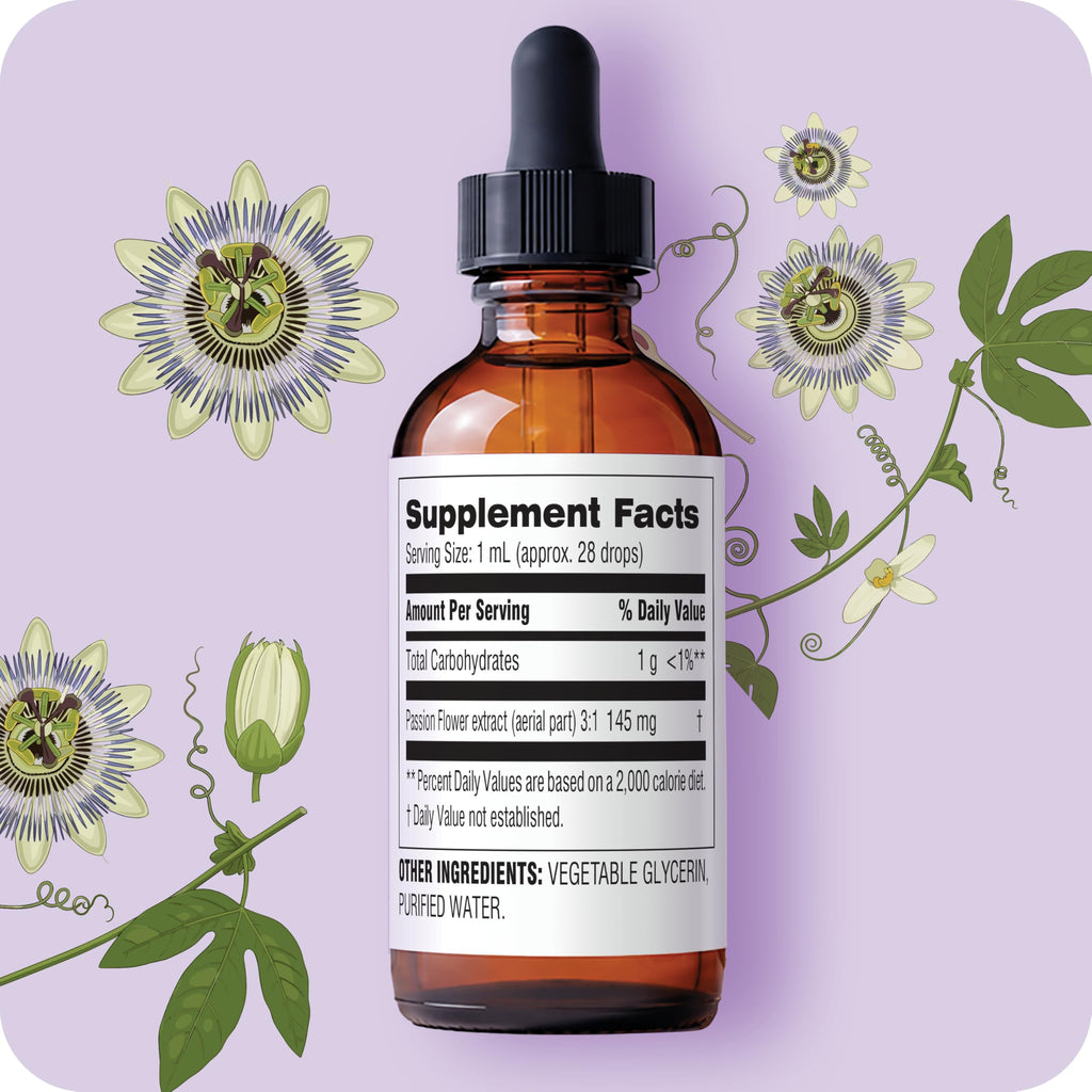 Botanic Choice Passion Flower Liquid Extract for Relaxation - 1 Fl Oz - image 4