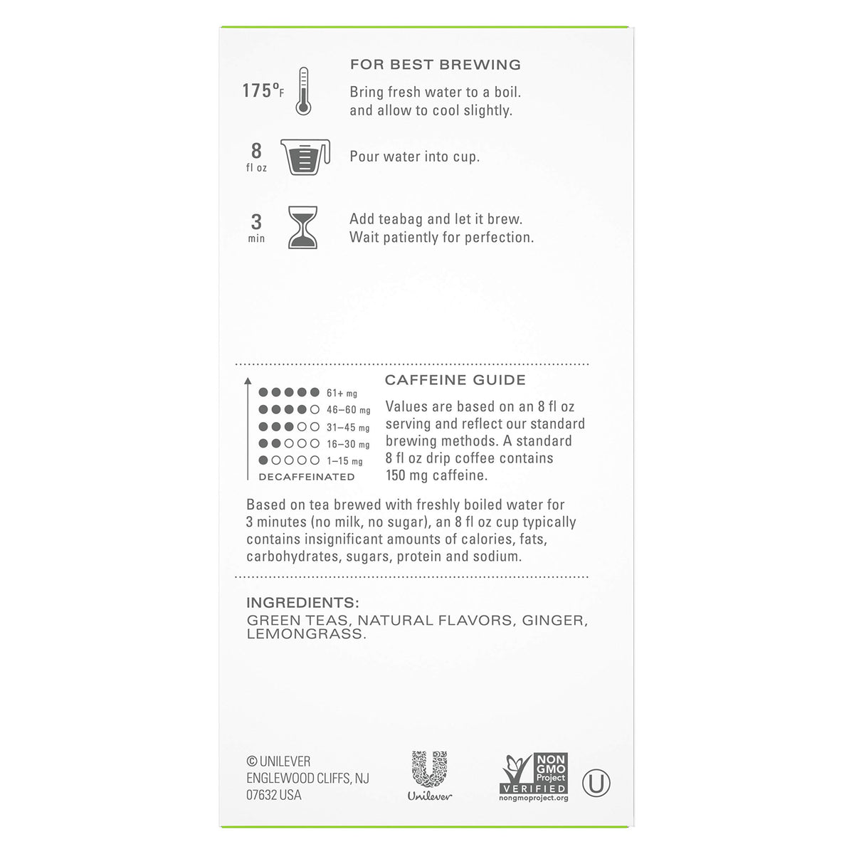 TAZO Green Ginger Tea Bags - 20 Count - image 2