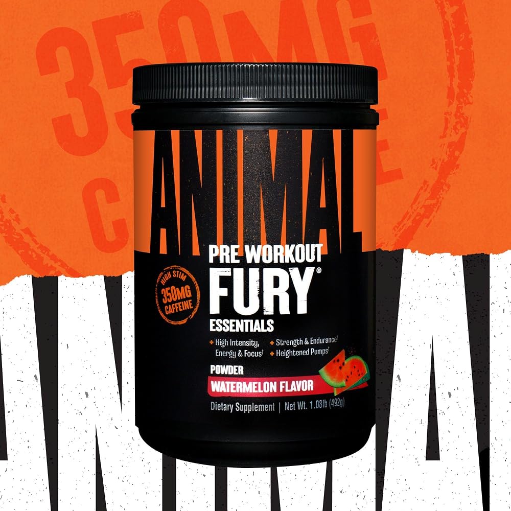 Animal Whey Isolate Protein Powder & Fury Pre-Workout Bundle - 80.96 oz - image 6