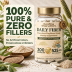 Fusion Shop Store Daily Fiber Psyllium Husk Capsules - 300 Count - image 2