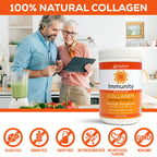Step Above Proteins Immunity Collagen Peptides Orange Tangerine - 12 Oz - image 2