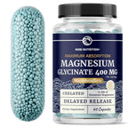 Nobi Nutrition Magnesium Glycinate 400mg for Sleep & Relaxation - 60 Beadlets