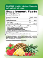 Nature's Truth Multi Collagen Gummies Types I, II, III, V, X - 60 Count - image 2