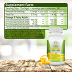 Amala Vegan Omega-3 Algae Oil DHA EPA - 60 Softgels - image 7